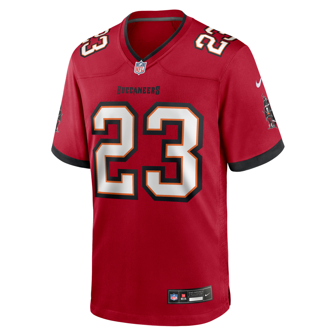 Men's Nike Tampa Bay Buccaneers Tykee Smith Red Game NFL Jersey
