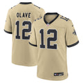 Youth Nike New Orleans Saints Chris Olave Gold Gameday Golds Alternate Game Player NFL Jersey