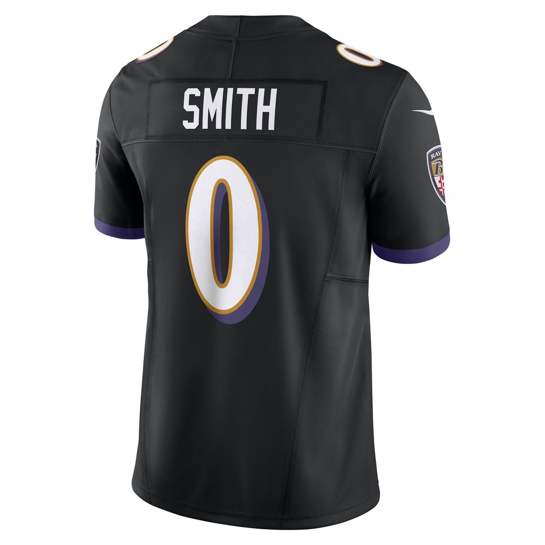 Men's Nike Baltimore Ravens Roquan Smith Purple Alternate 2 Vapor F.U.S.E. Limited NFL Jersey