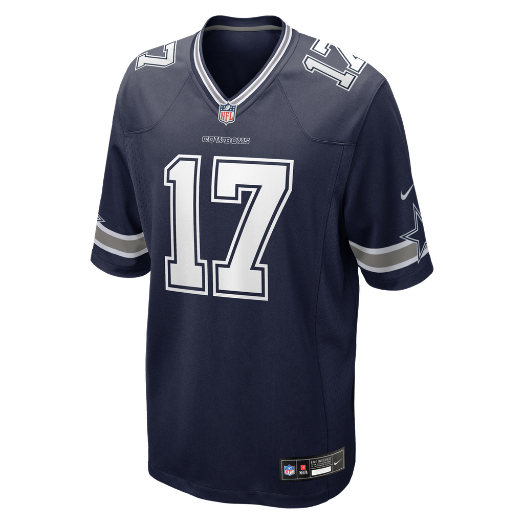 Men's Nike Dallas Cowboys Brandon Aubrey Navy Team Game NFL Jersey