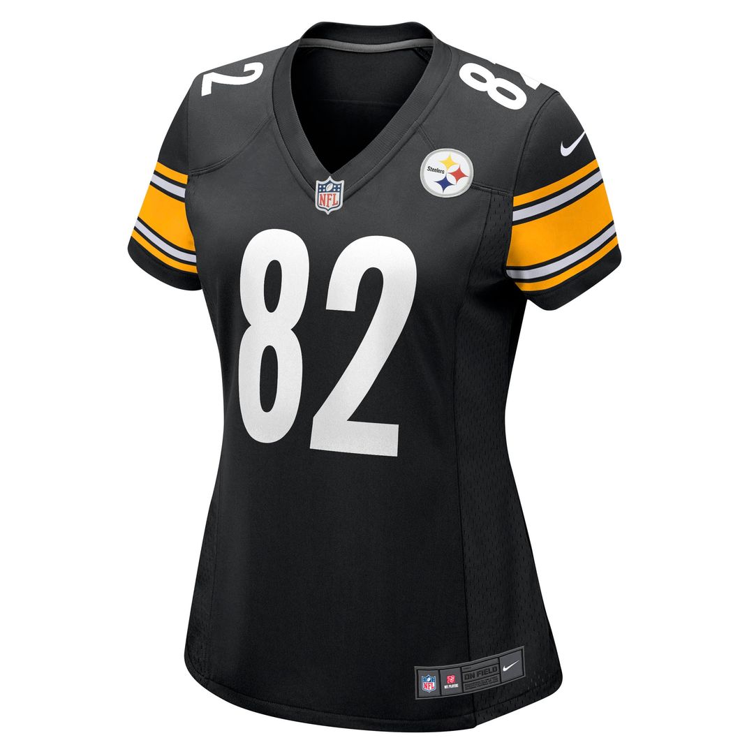 Women's Nike Pittsburgh Steelers John Stallworth Black Retired Player NFL Jersey