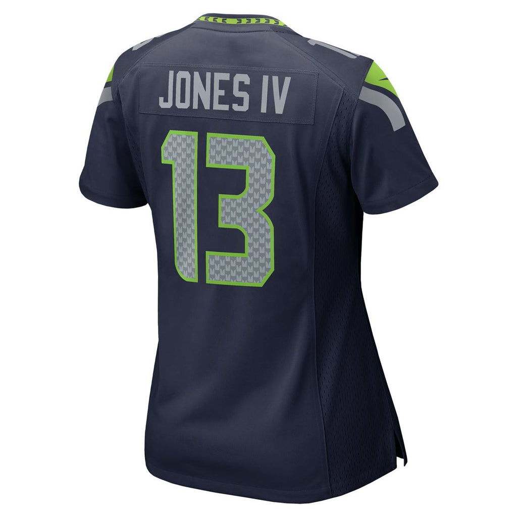 Women's Nike Seattle Seahawks Ernest Jones IV College Navy Team Game NFL Jersey