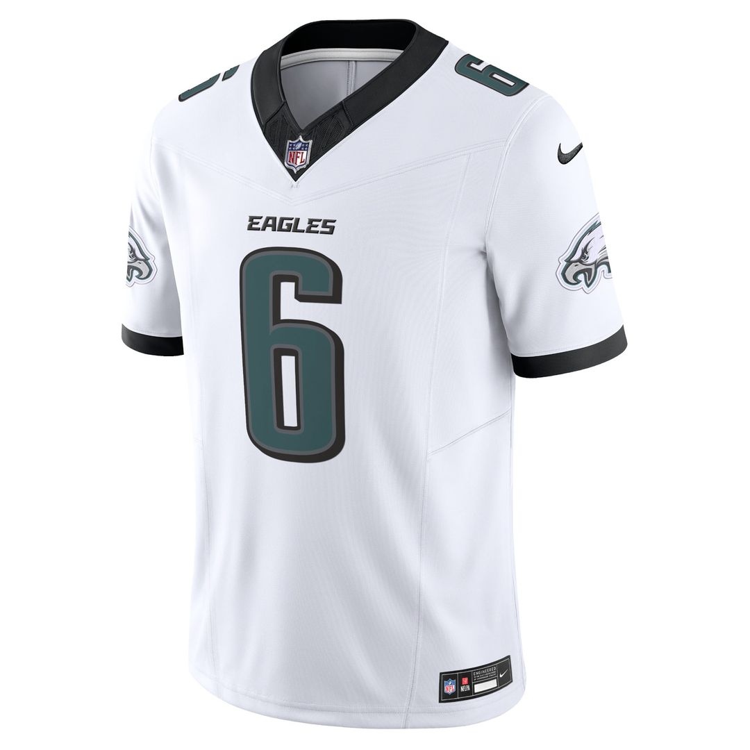 Men's Nike Philadelphia Eagles DeVonta Smith Black Alternate Vapor F.U.S.E. Limited NFL Jersey