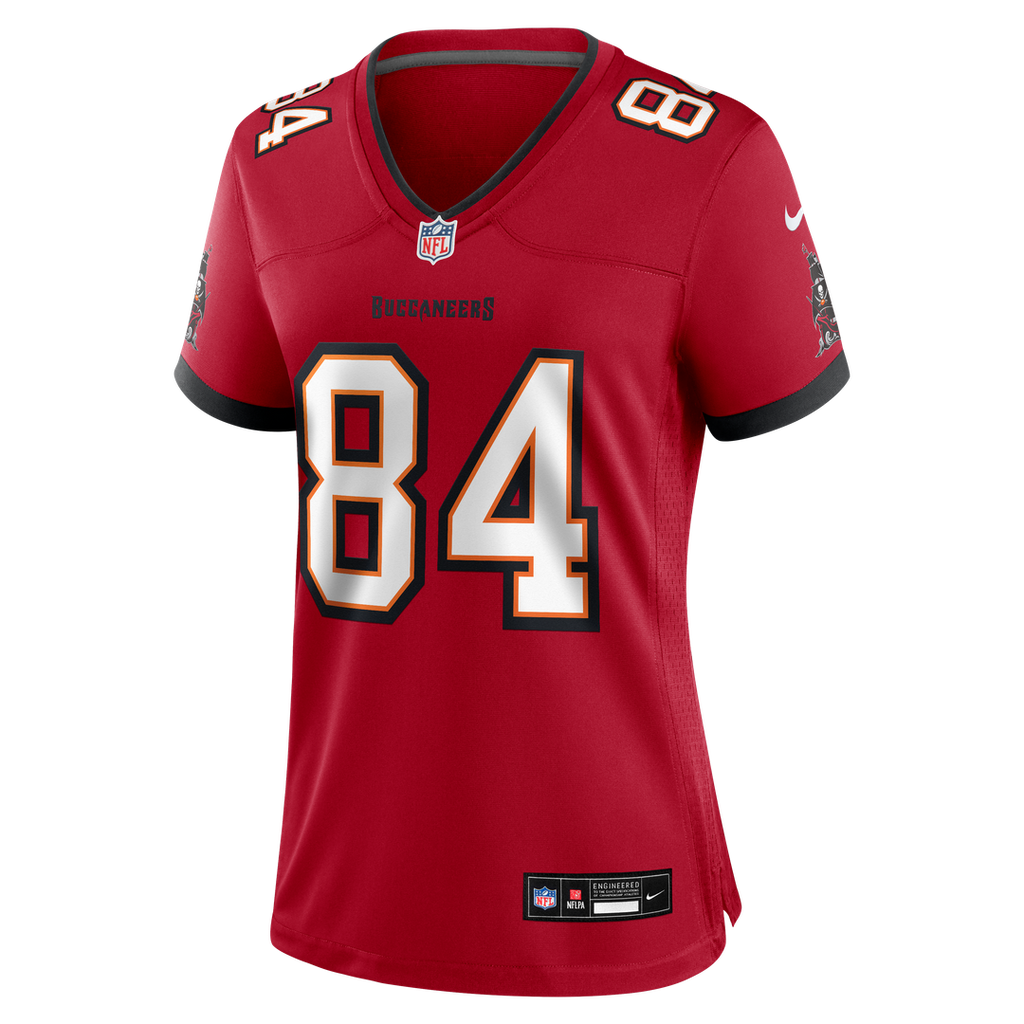 Women's Nike Tampa Bay Buccaneers Bauer Sharp Red Team Game NFL Jersey