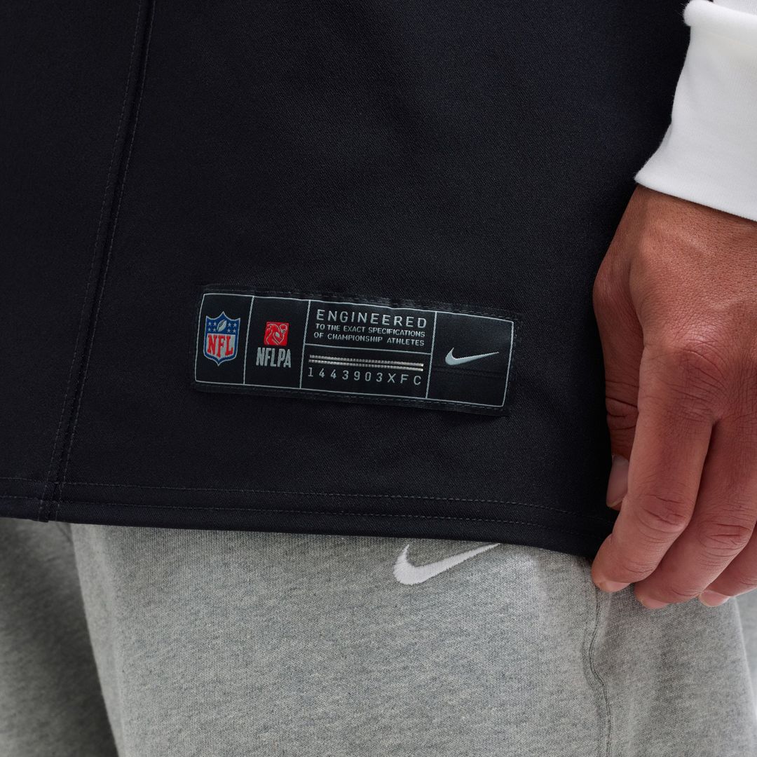 Men's Nike Detroit Lions Aidan Hutchinson Black Alternate Vapor F.U.S.E. Elite NFL Jersey