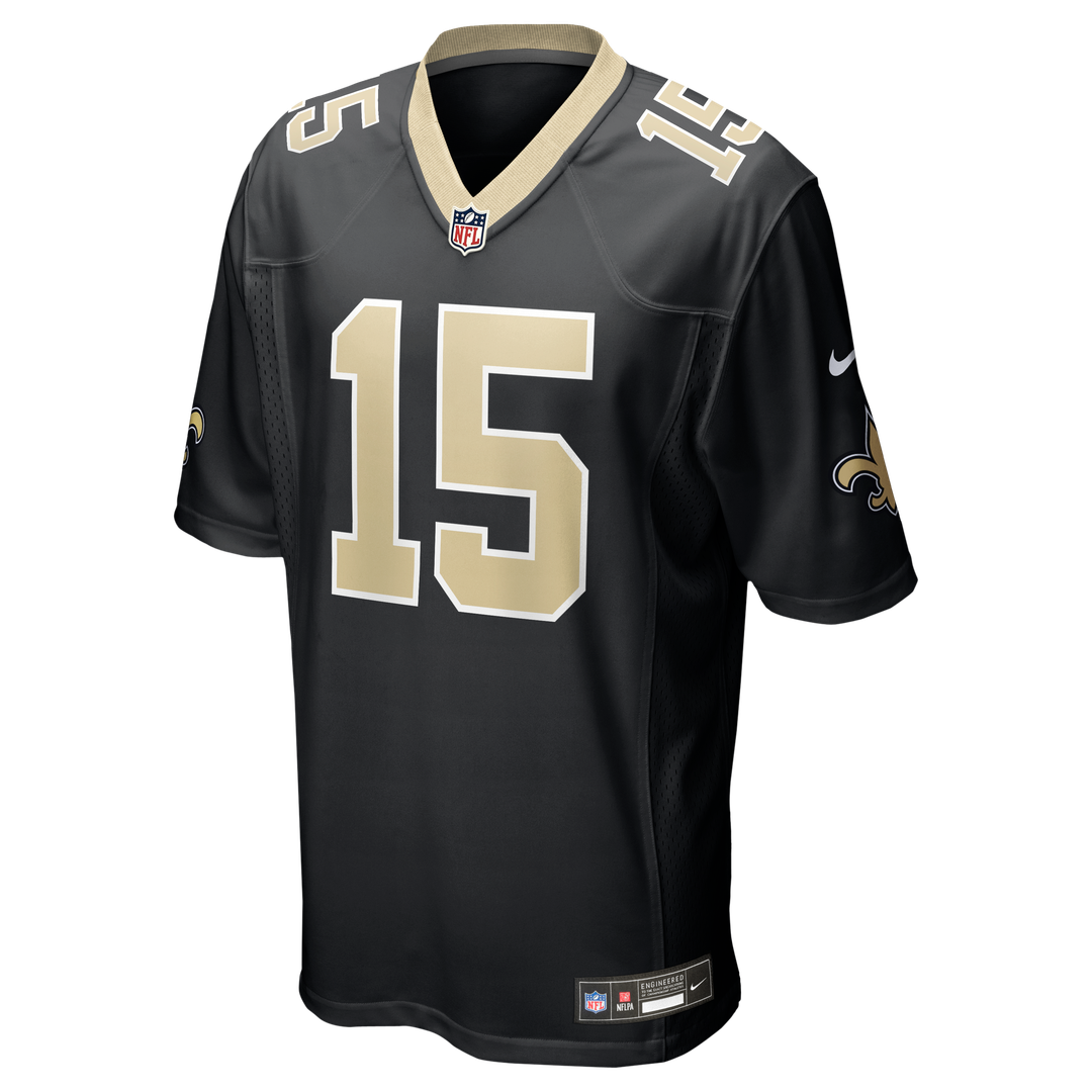 Men's Nike New Orleans Saints Mason Tipton Black Team Game NFL Jersey