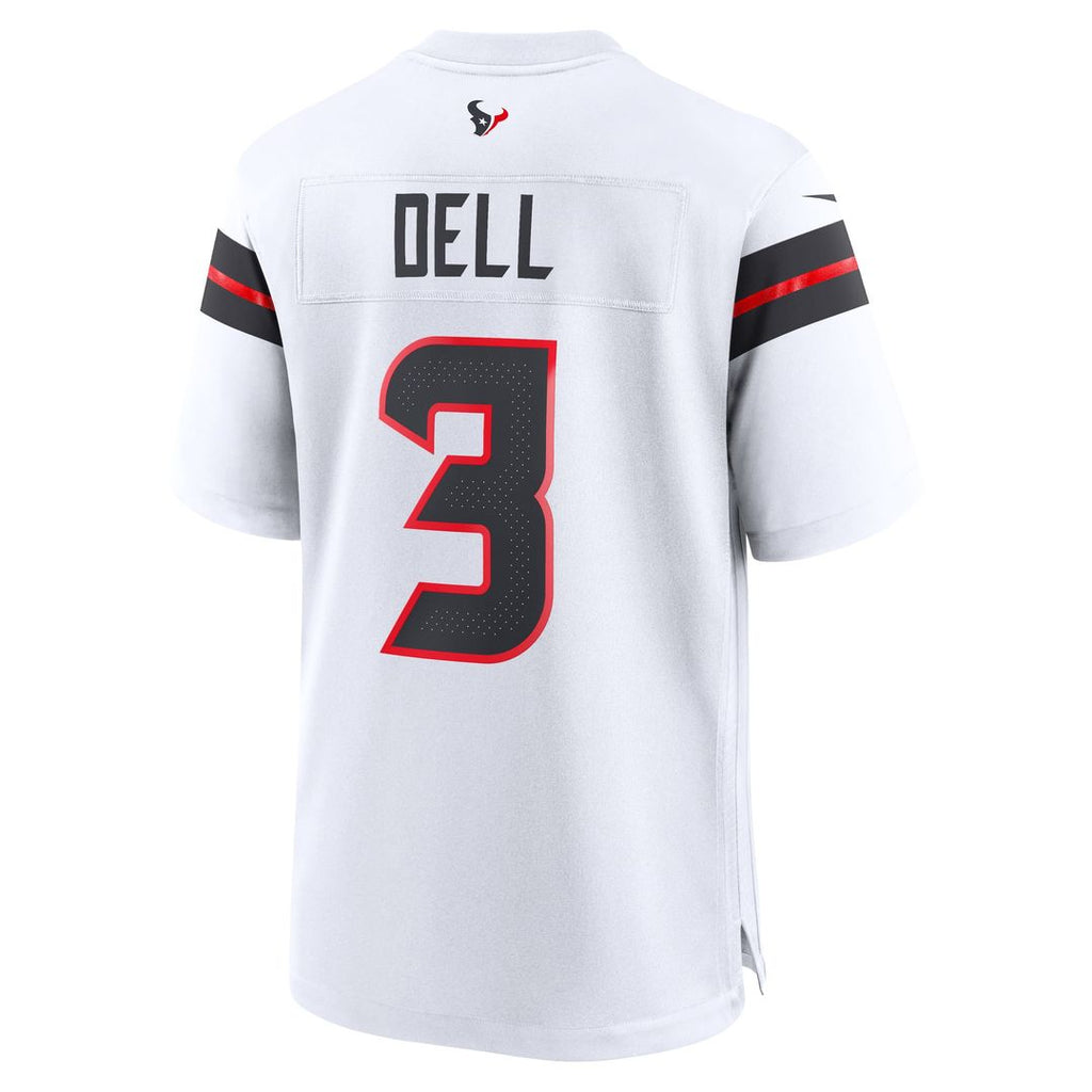 Men's Nike Houston Texans Tank Dell Navy Game NFL Jersey