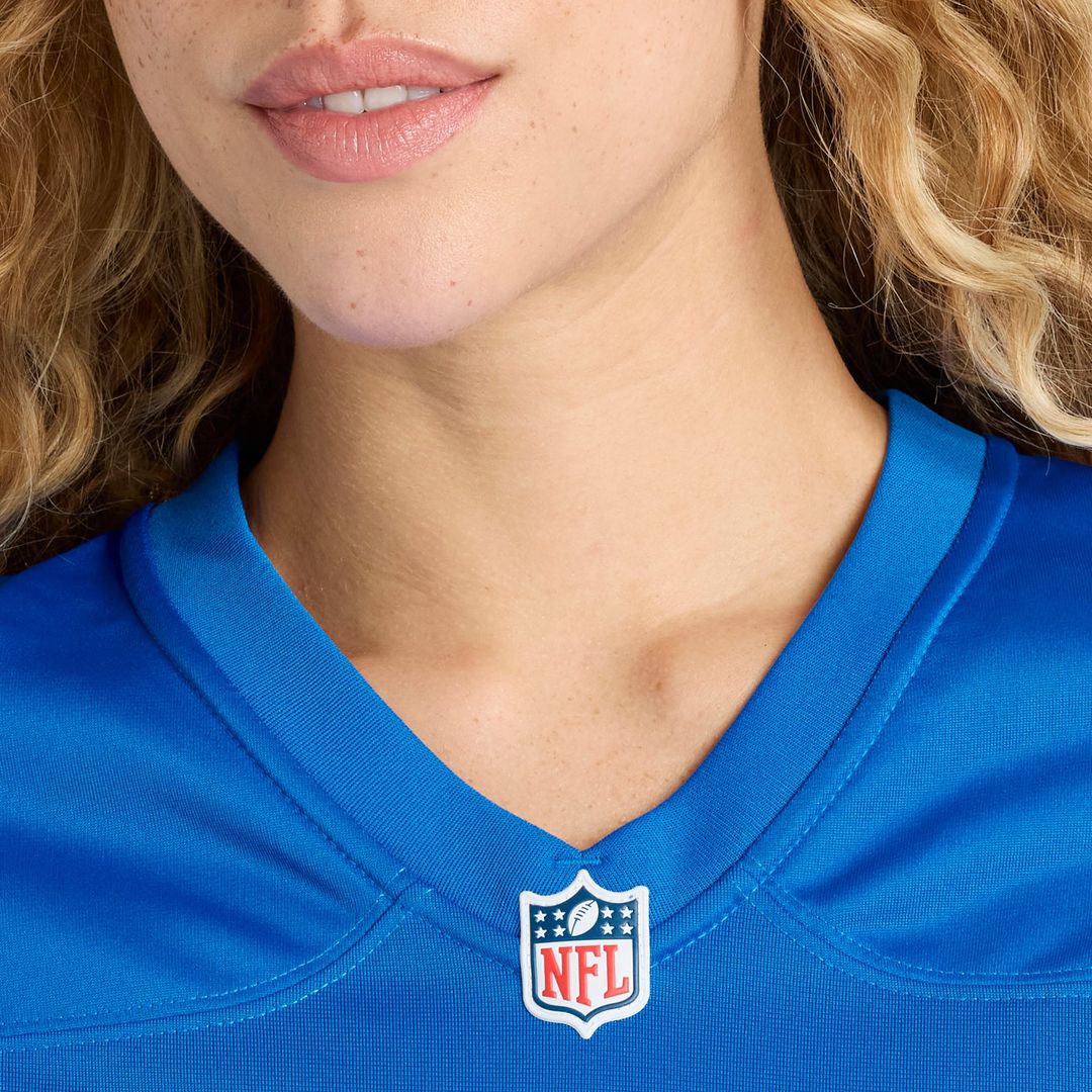 Women's Nike Detroit Lions Jared Goff Blue Game NFL Jersey