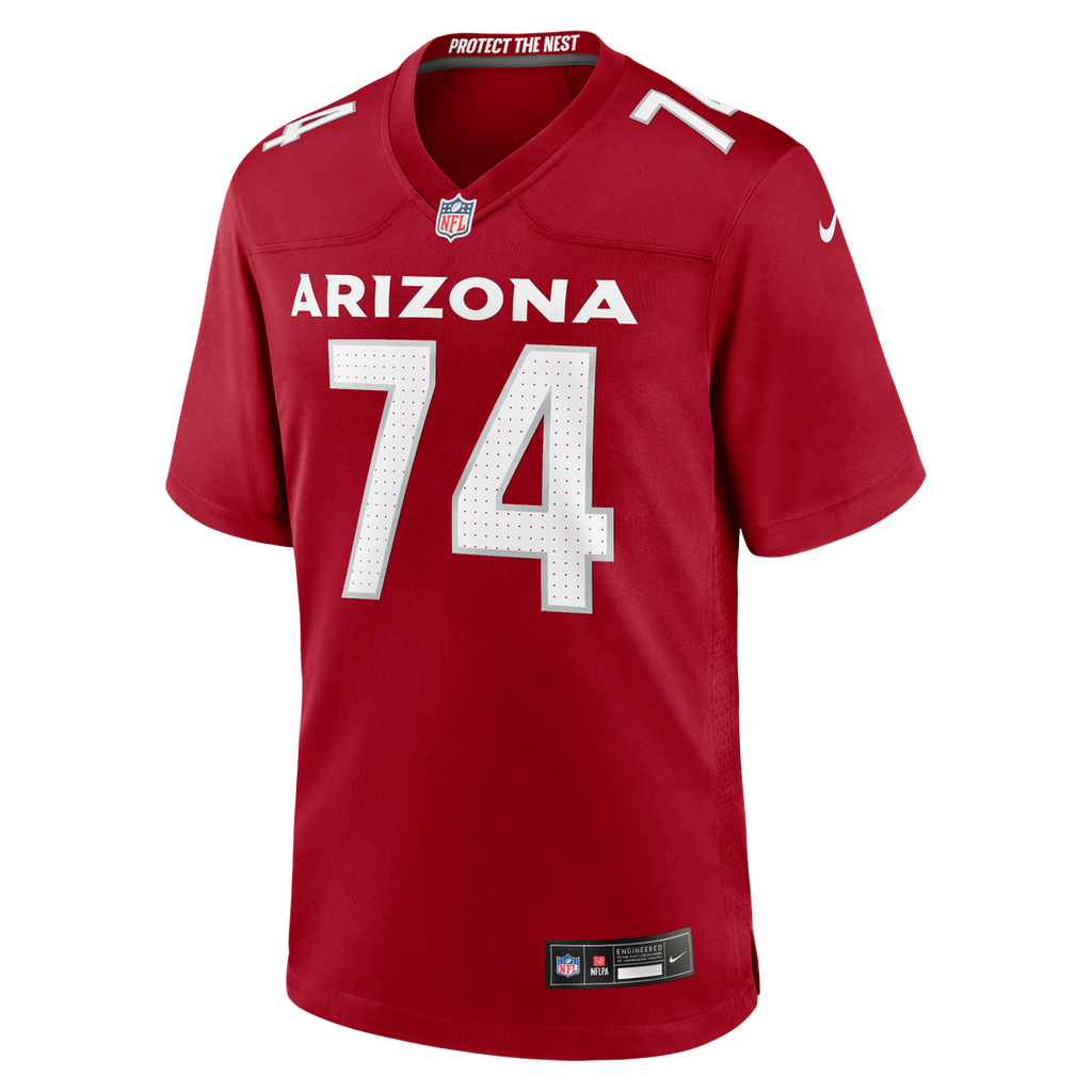 Men's Nike Arizona Cardinals Isaiah Adams Cardinal Team Game NFL Jersey