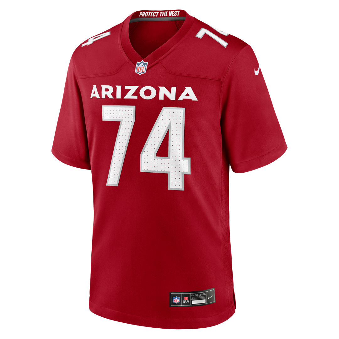 Men's Nike Arizona Cardinals Isaiah Adams Cardinal Team Game NFL Jersey