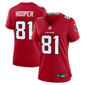 Women's Nike Atlanta Falcons Austin Hooper Red Team Game NFL Jersey