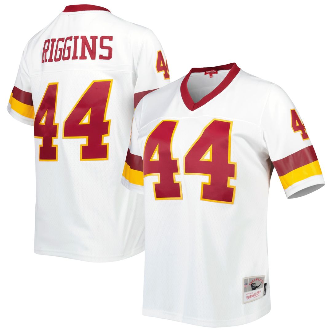Women's Mitchell & Ness Washington Football Team John Riggins White Legacy Replica Player NFL Jersey