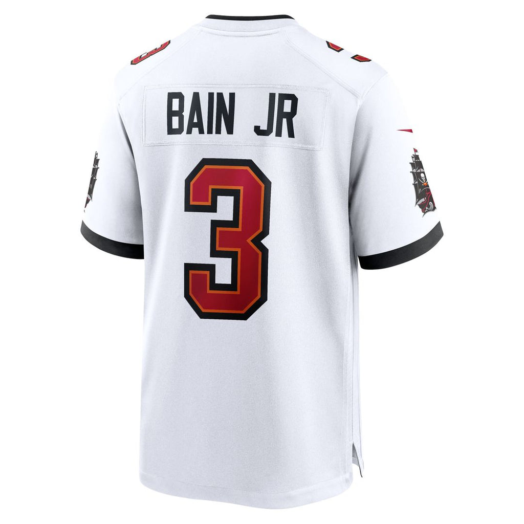 Men's Nike Tampa Bay Buccaneers Rueben Bain Jr. White Game NFL Jersey