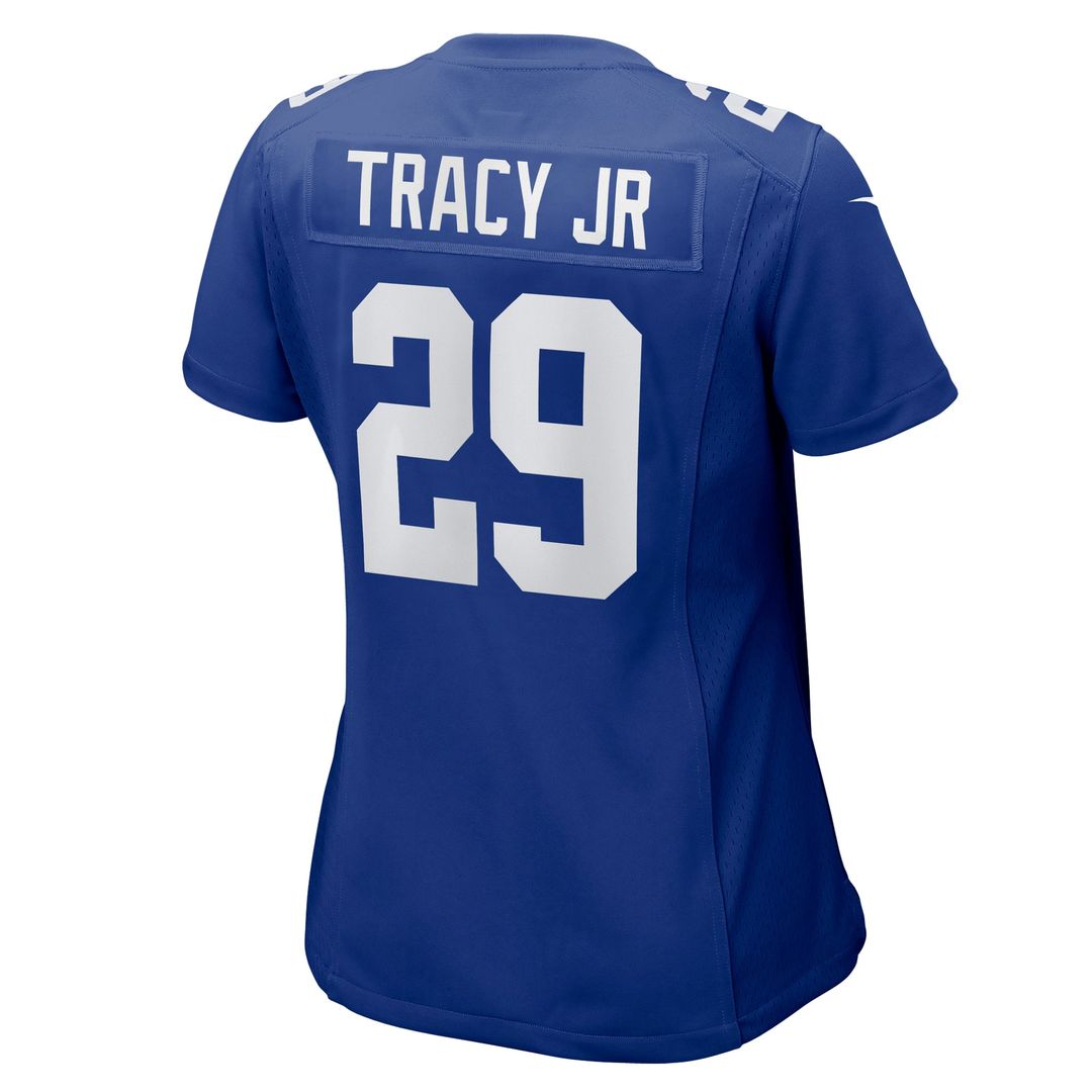 Women's Nike New York Giants Tyrone Tracy Jr. Royal Game NFL Jersey