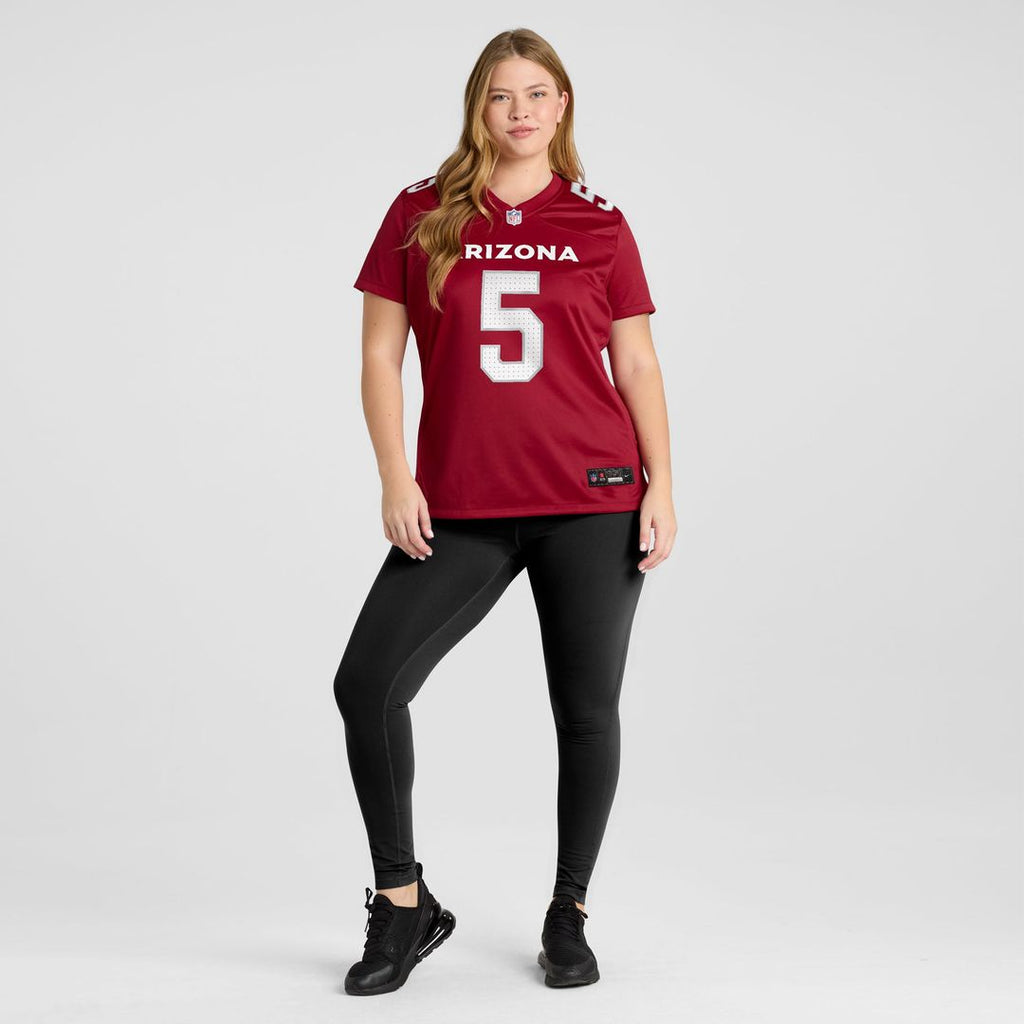 Women's Nike Arizona Cardinals Baron Browning Cardinal Team Game NFL Jersey