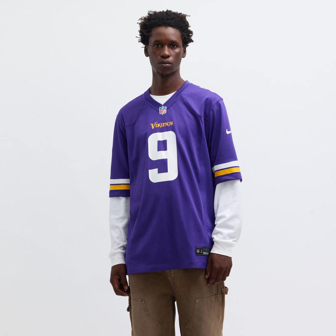 Men's Nike Minnesota Vikings J.J. McCarthy White Alternate Game Player NFL Jersey