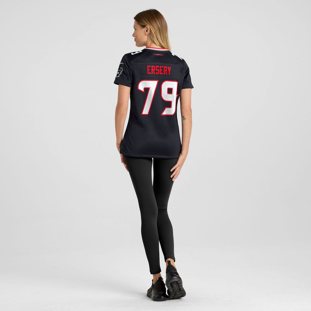 Women's Nike Houston Texans Aireontae Ersery Navy Team Game NFL Jersey