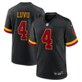 Men's Nike Washington Commanders Frankie Luvu Black Hail Raiser Alternate Game NFL Jersey