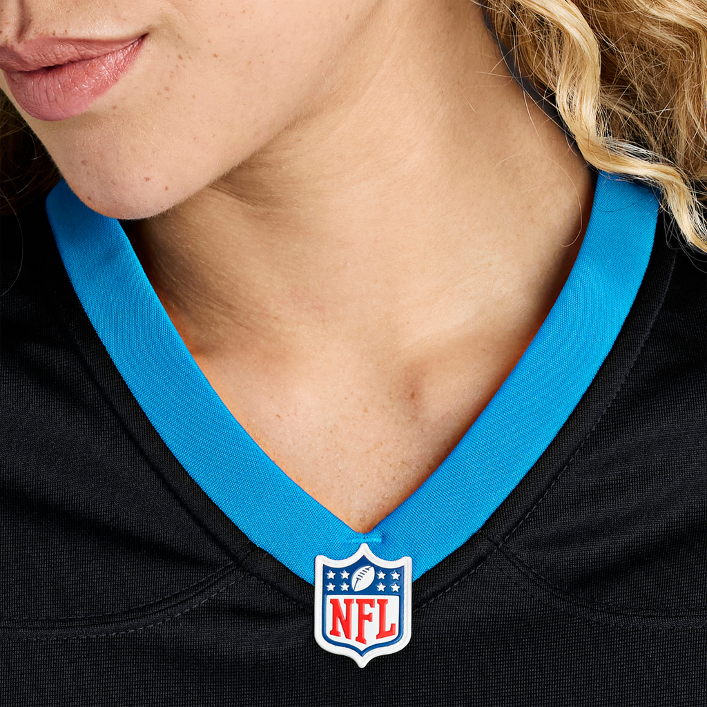 Women's Nike Carolina Panthers Jake Curhan Black Team Game NFL Jersey