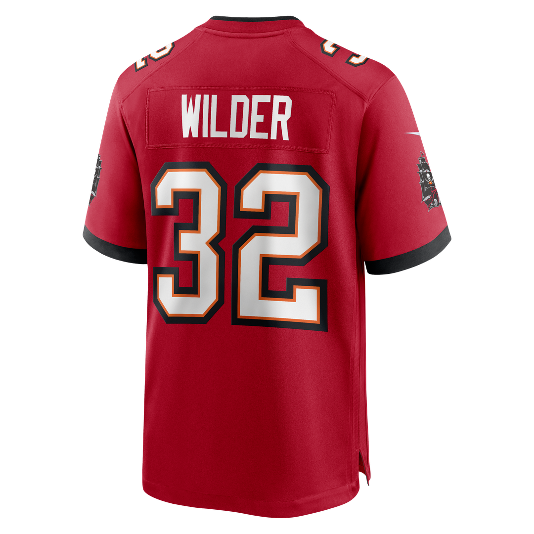 Men's Nike Tampa Bay Buccaneers James Wilder Red Game Retired Player NFL Jersey