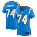 Women's Nike Los Angeles Chargers Austin Deculus Powder Blue Team Game NFL Jersey