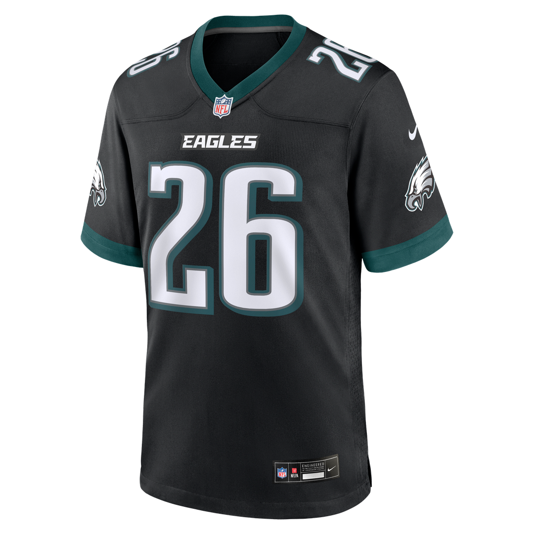 Men's Nike Philadelphia Eagles Saquon Barkley Kelly Green Alternate Game NFL Jersey