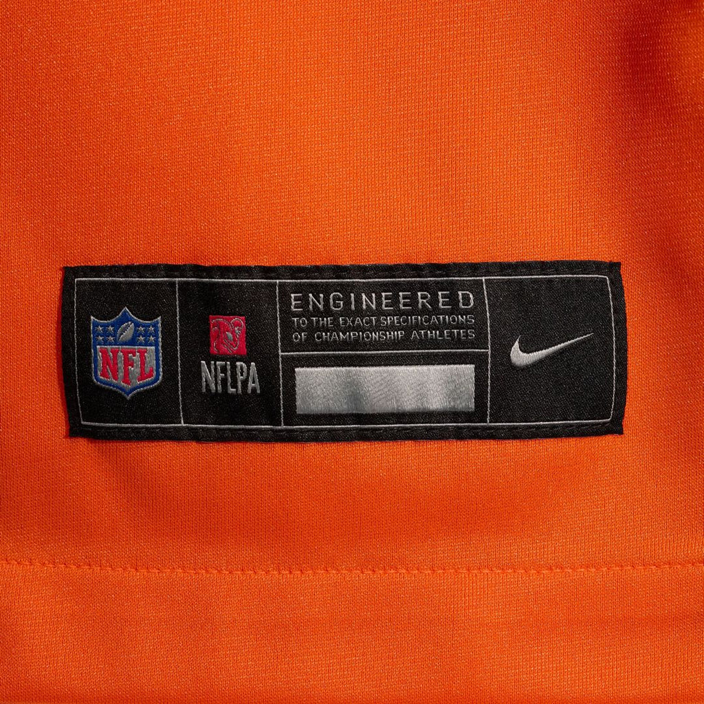 Men's Nike Denver Broncos Jahdae Barron Orange Game Player NFL Jersey
