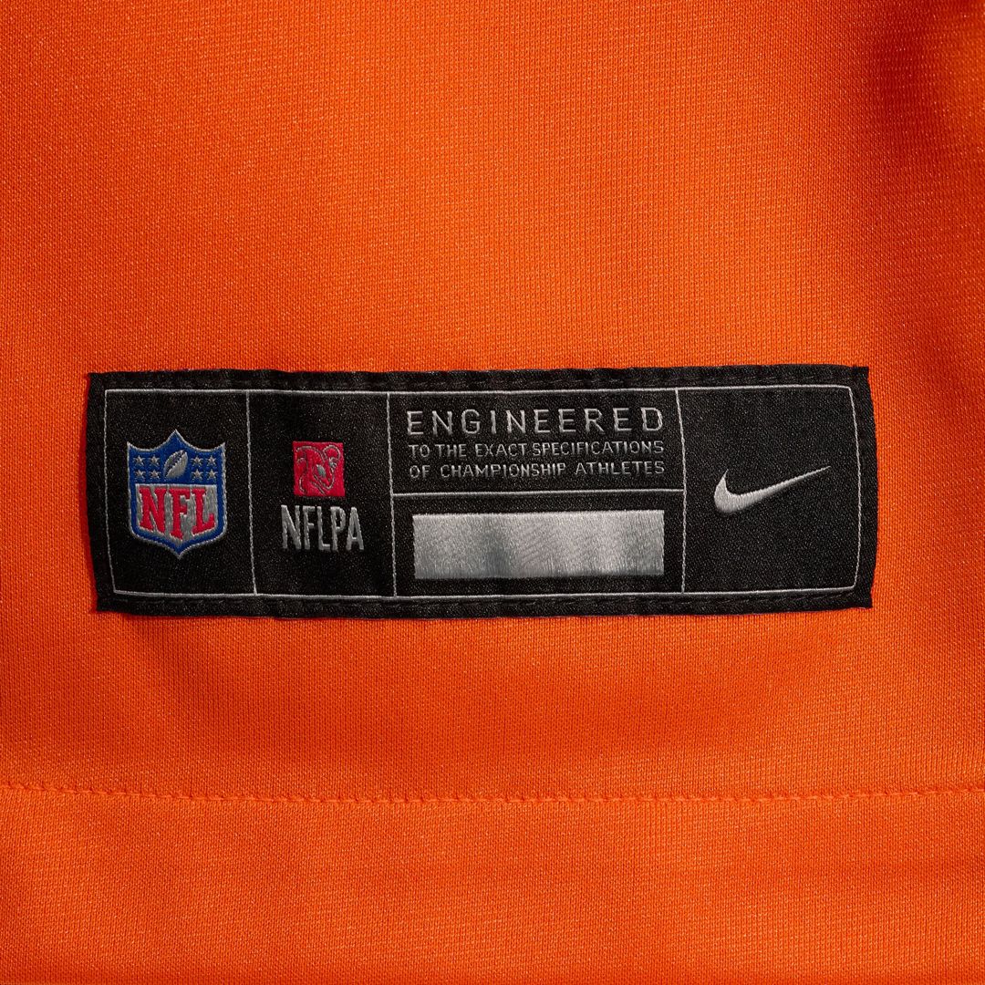 Men's Nike Denver Broncos Jahdae Barron Orange Game Player NFL Jersey