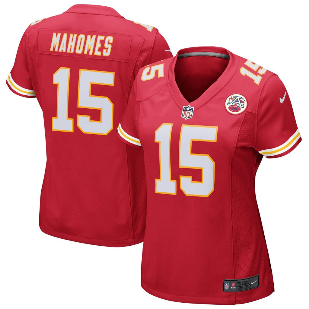 Women's Nike Kansas City Chiefs Patrick Mahomes Red Game NFL Jersey