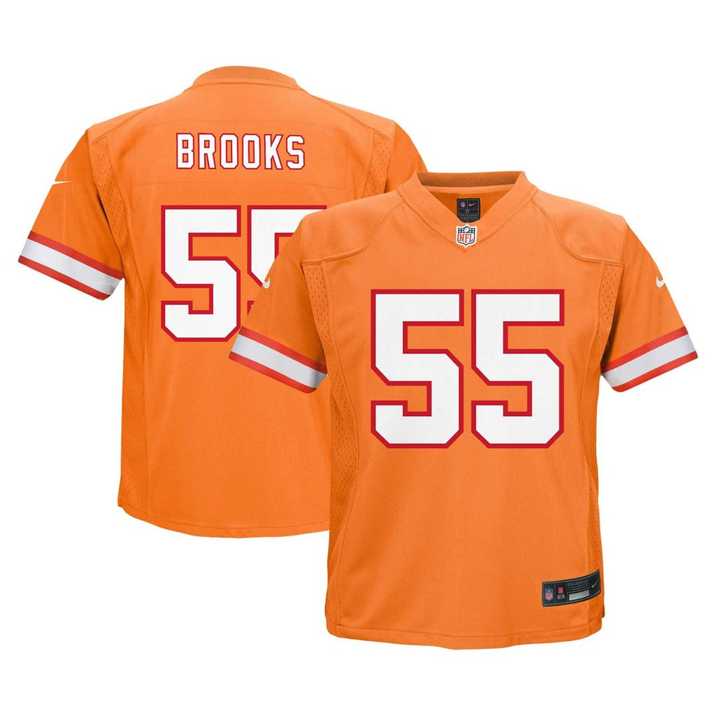Infant Nike Tampa Bay Buccaneers Derrick Brooks Orange Alternate Player Game NFL Jersey