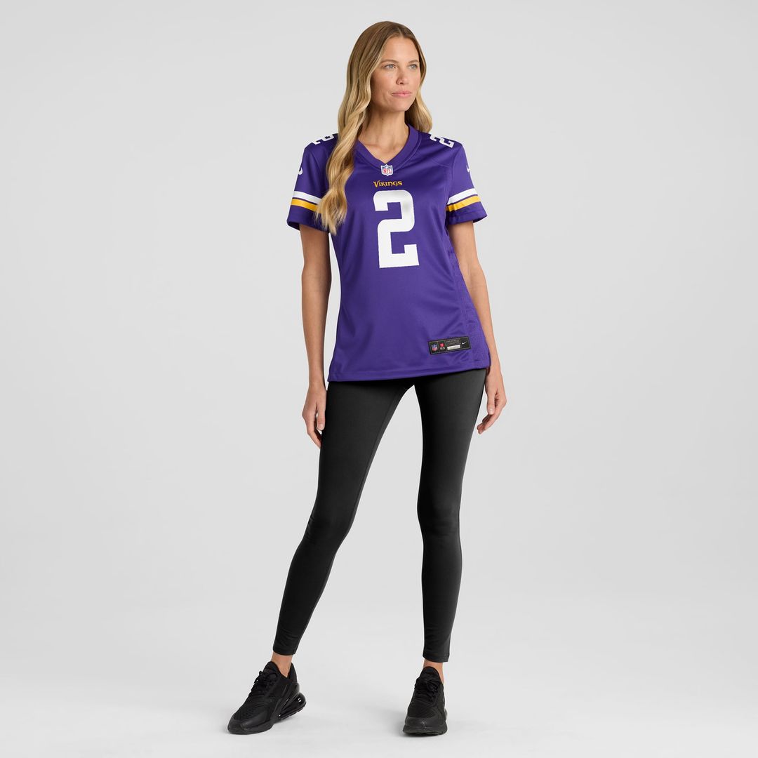 Women's Nike Minnesota Vikings Isaiah Rodgers Purple Team Game NFL Jersey