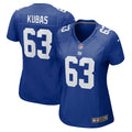 Women's Nike New York Giants Jake Kubas Royal Game NFL Jersey