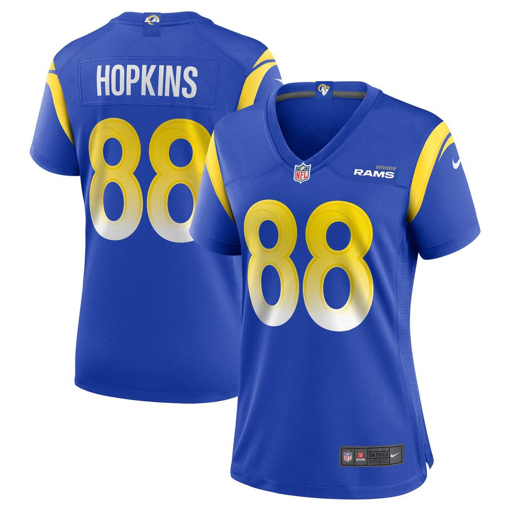 Women's Nike Los Angeles Rams Brycen Hopkins Royal Game NFL Jersey