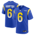 Men's Nike Los Angeles Rams Nick Hampton Royal Team Game NFL Jersey