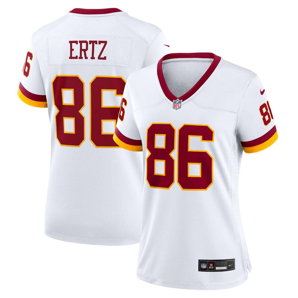 Women's Nike Washington Commanders Zach Ertz White Game Super Bowl Era NFL Jersey