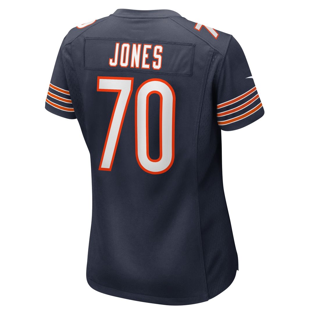 Women's Nike Chicago Bears Braxton Jones Navy Game Player NFL Jersey