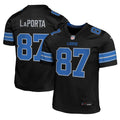 Youth Nike Detroit Lions Sam LaPorta Black Game NFL Jersey
