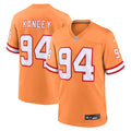 Men's Nike Tampa Bay Buccaneers Calijah Kancey Orange Alternate Game NFL Jersey