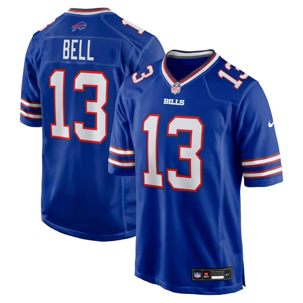 Men's Nike Buffalo Bills Skyler Bell Royal Team Game NFL Jersey