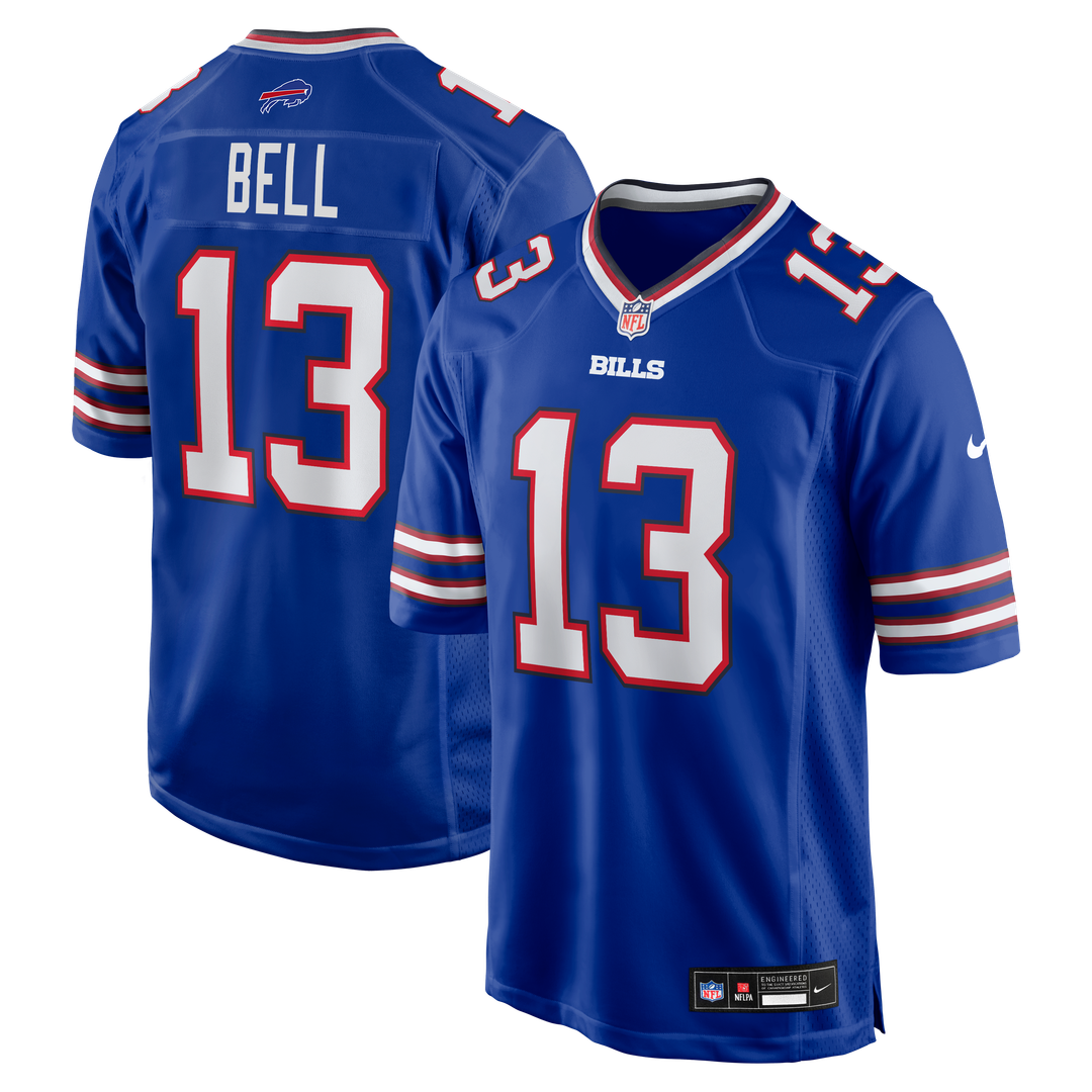 Men's Nike Buffalo Bills Skyler Bell Royal Team Game NFL Jersey