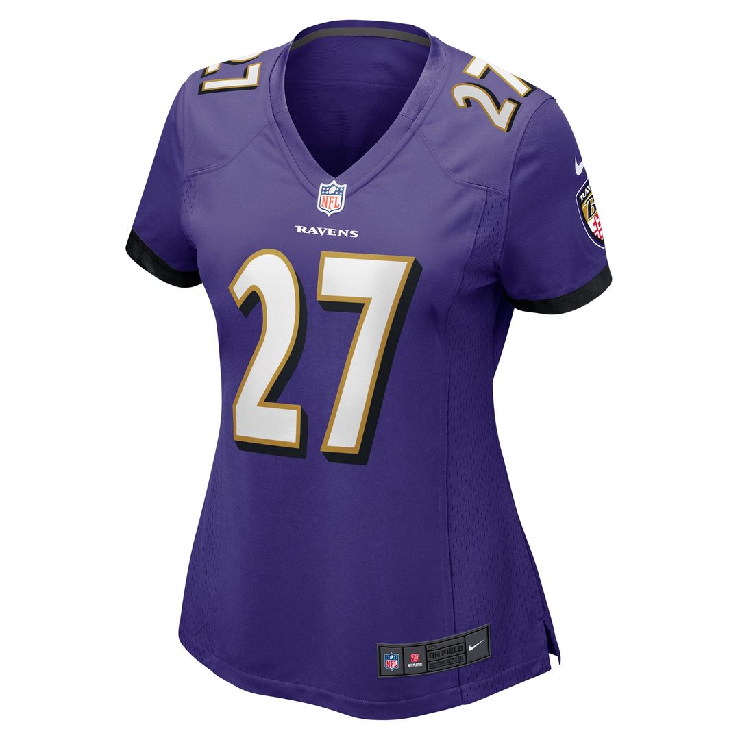 Women's Nike Baltimore Ravens T.J. Tampa Purple Game NFL Jersey