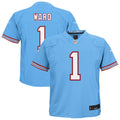 Toddler Nike Tennessee Titans Cameron Ward Light Blue Alternate 2 Game NFL Jersey