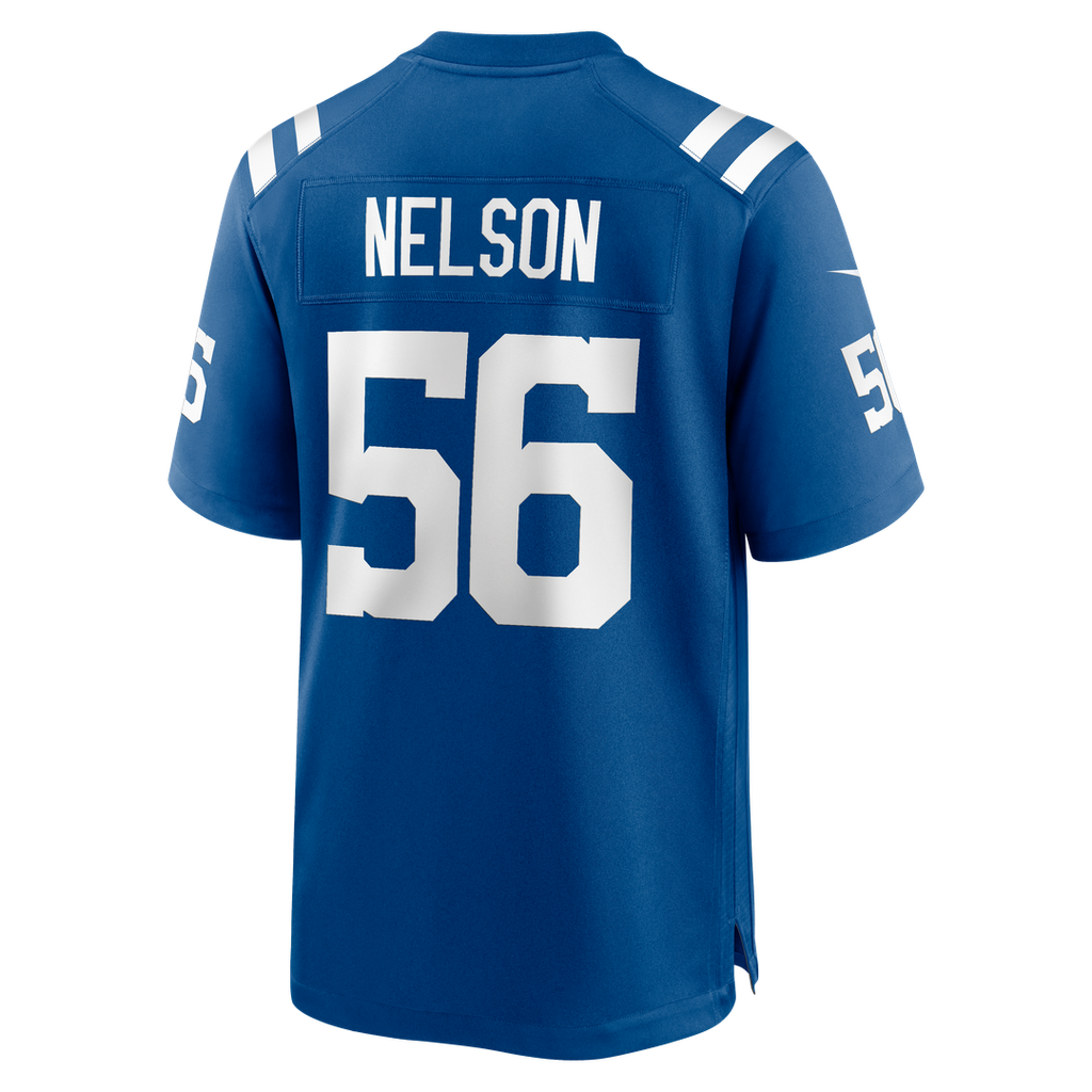 Men's Nike Indianapolis Colts Quenton Nelson Royal Game Player NFL Jersey