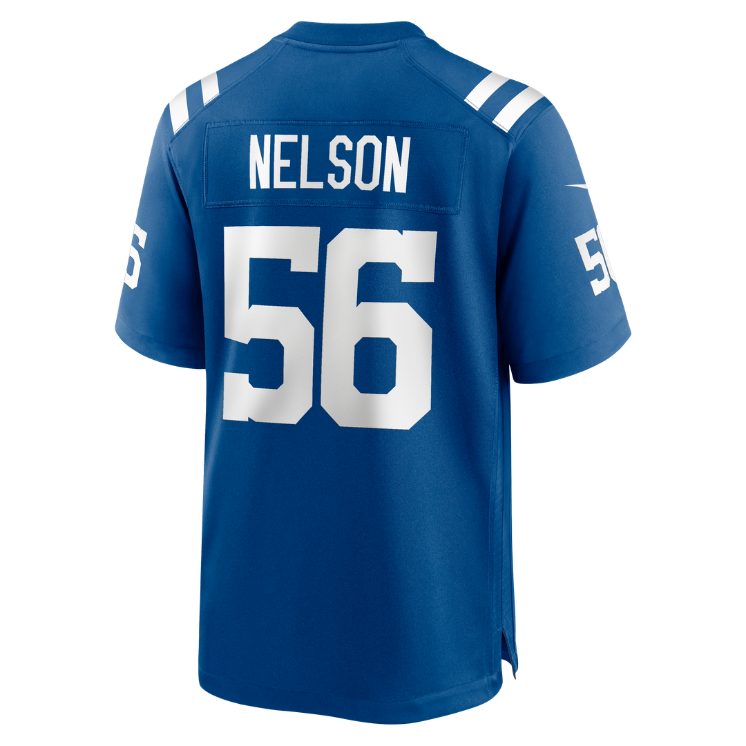 Men's Nike Indianapolis Colts Quenton Nelson Royal Game Player NFL Jersey