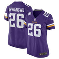 Women's Nike Minnesota Vikings Kene Nwangwu Purple Game NFL Jersey