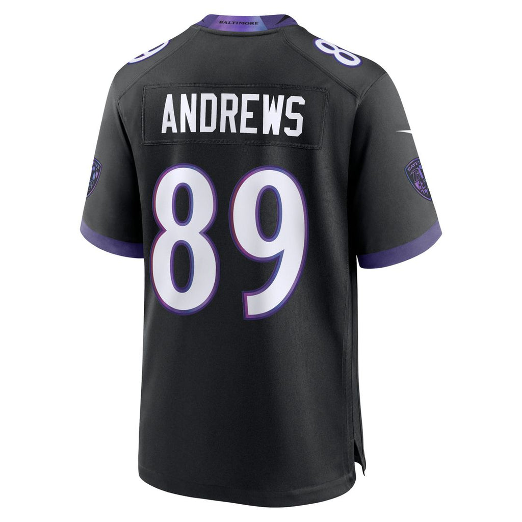 Men's Nike Baltimore Ravens Mark Andrews Purple Team Game NFL Jersey
