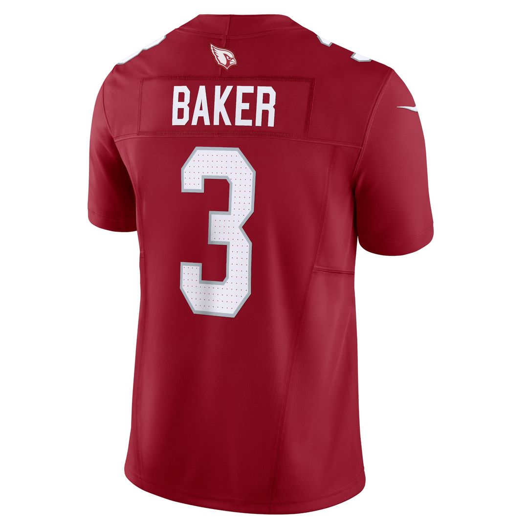 Men's Nike Arizona Cardinals Budda Baker Cardinal Vapor F.U.S.E. Limited NFL Jersey