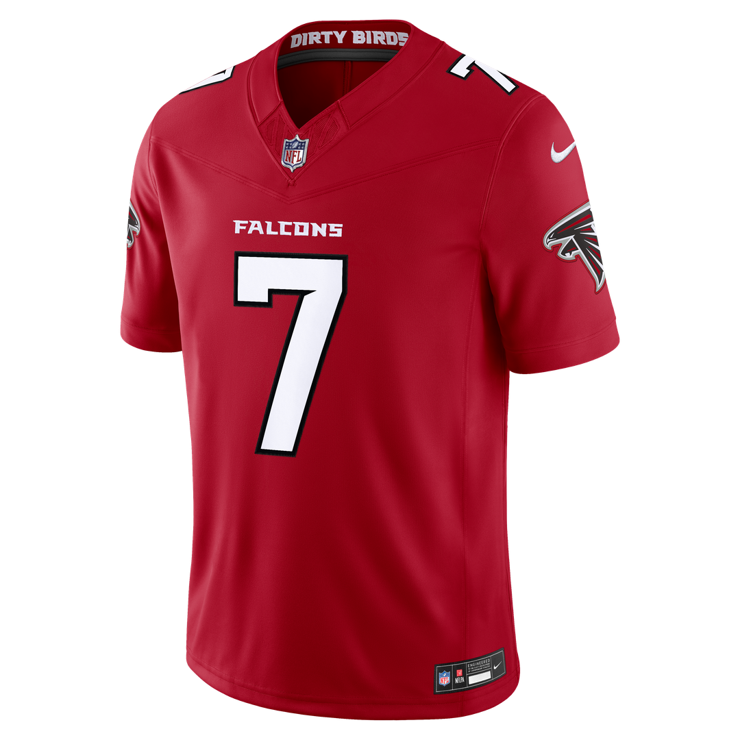 Men's Nike Atlanta Falcons Bijan Robinson White Vapor F.U.S.E. Stitched Limited NFL Jersey