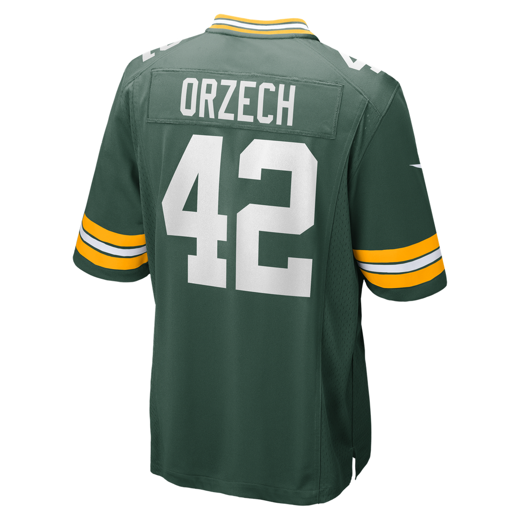 Men's Nike Green Bay Packers Matt Orzech Green Game NFL Jersey