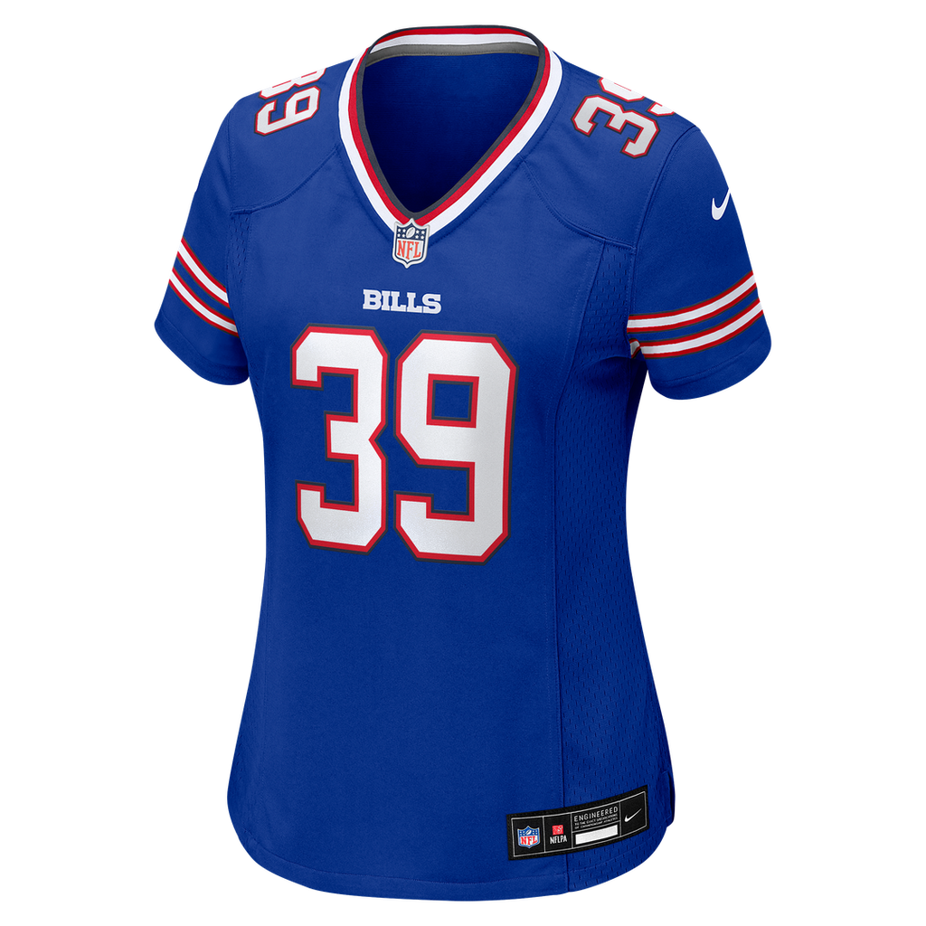Women's Nike Buffalo Bills Tommy Doman Royal Team Game NFL Jersey